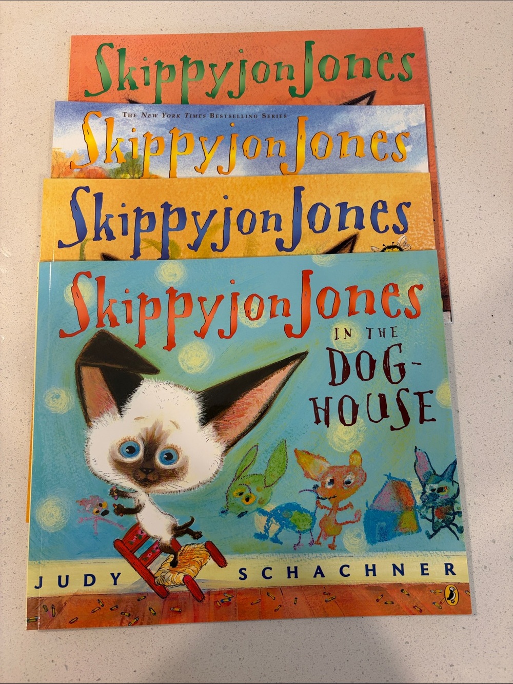 Skippyjon Jones Book - Blue Cover by Judy Schachner